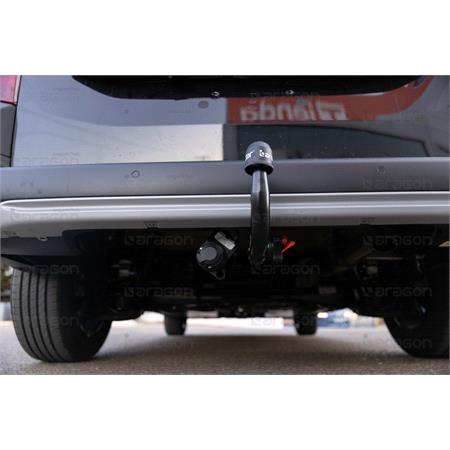 Aragon Vertically Detachable Towbar for Vauxhall COMBO XL Mk IV 2018 Onwards (Length 4.7 m)