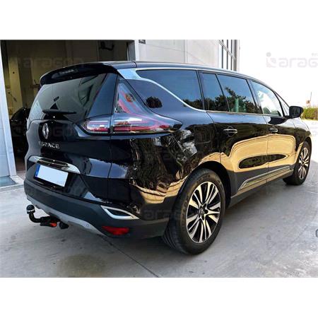 Aragon Horizontaly Removable Towbar for Renault ESPACE V 2015 Onwards