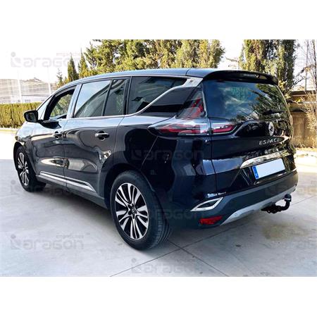 Aragon Horizontaly Removable Towbar for Renault ESPACE V 2015 Onwards
