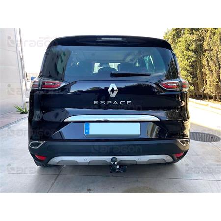 Aragon Horizontaly Removable Towbar for Renault ESPACE V 2015 Onwards