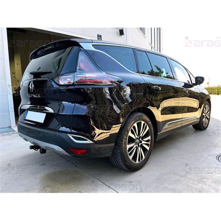 Aragon Horizontaly Removable Towbar for Renault ESPACE V 2015 Onwards