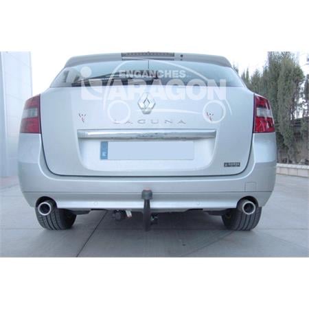 Aragon Vertically Detachable Towbar for Renault LAGUNA III Sport Tourer 2007 to 2015