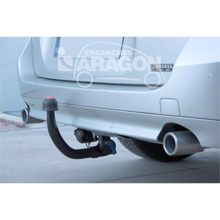 Aragon Vertically Detachable Towbar for Renault LAGUNA III Sport Tourer 2007 to 2015