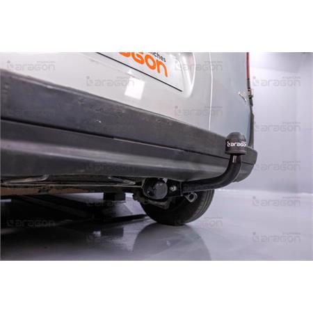Aragon Swan Neck Ball Towbar for Renault KANGOO 2008 to 2021
