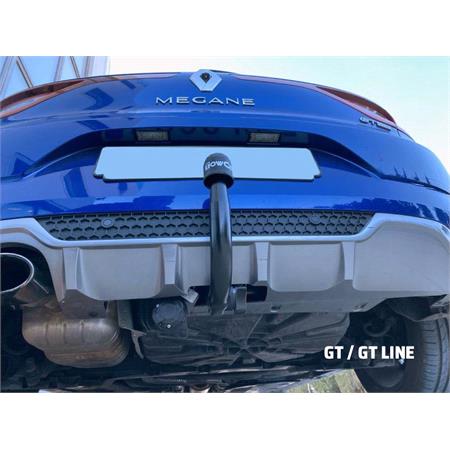 Aragon Vertically Detachable Towbar for Renault MEGANE IV 2015 to 2024