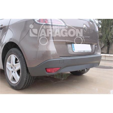 Aragon Horizontaly Removable Towbar for Renault SCENIC 2009 to 2016