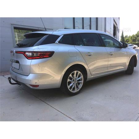 Aragon Swan Neck Ball Towbar for Renault MEGANE IV Grandtour 2016 to 2024 (Except Hybrid / PHEV)