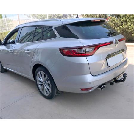 Aragon Horizontaly Removable Towbar for Renault MEGANE IV Grandtour 2016 to 2024 (Except Hybrid / PHEV)