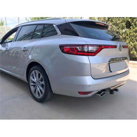 Aragon Horizontaly Removable Towbar for Renault MEGANE IV Grandtour 2016 to 2024 (Except Hybrid / PHEV)