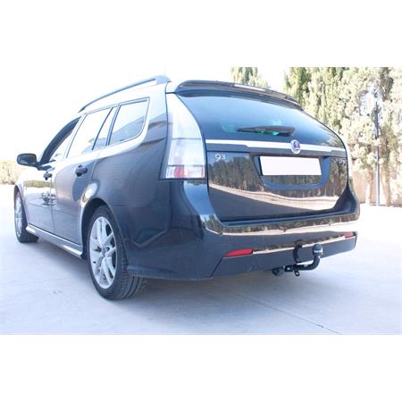 Aragon Swan Neck Ball Towbar for Saab 9 3 Estate 2005 to 2014