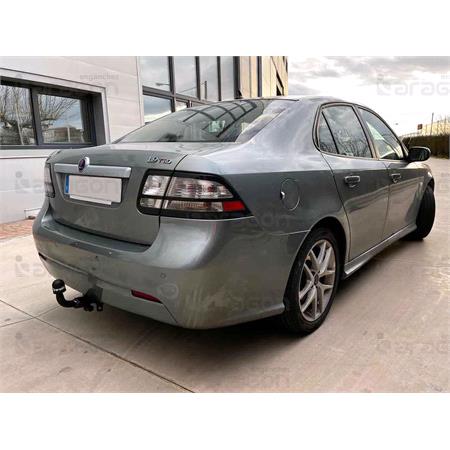 Aragon Horizontaly Removable Towbar for Saab 9 3 Estate 2005 to 2014