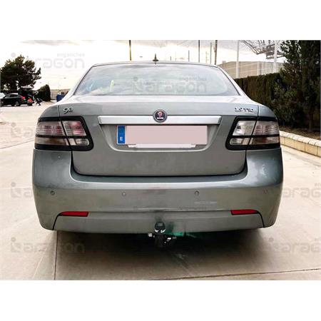 Aragon Horizontaly Removable Towbar for Saab 9 3 Estate 2005 to 2014