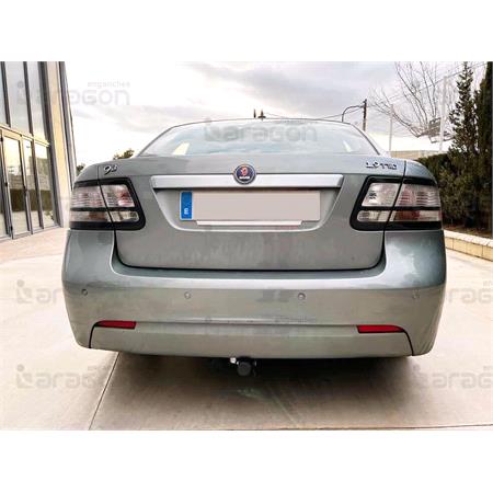 Aragon Horizontaly Removable Towbar for Saab 9 3 Estate 2005 to 2014