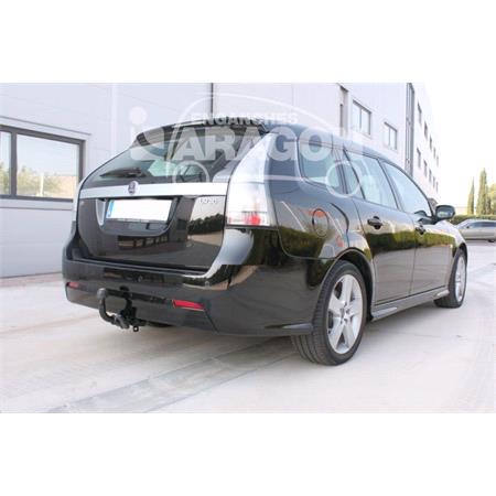 Aragon Horizontaly Removable Towbar for Saab 9 3 Estate 2005 to 2014