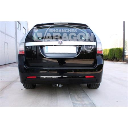 Aragon Horizontaly Removable Towbar for Saab 9 3 Estate 2005 to 2014