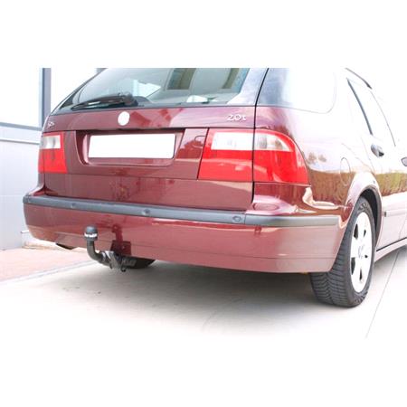 Aragon Horizontaly Removable Towbar for Saab 9 5 Estate 1998 to 2010