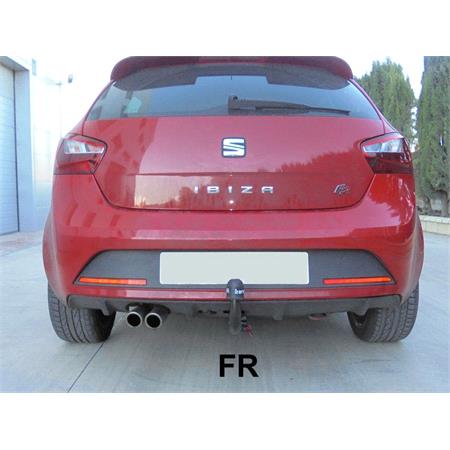 Aragon Vertically Detachable Towbar for Seat IBIZA V SPORTCOUPE 2008 to 2017