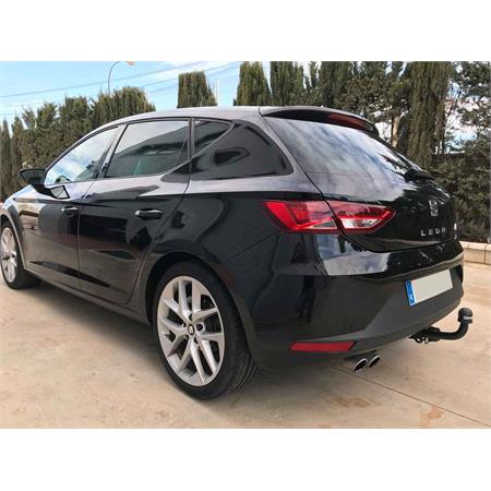 Aragon Swan Neck Ball Towbar for Seat LEON SC 2013 to 2016