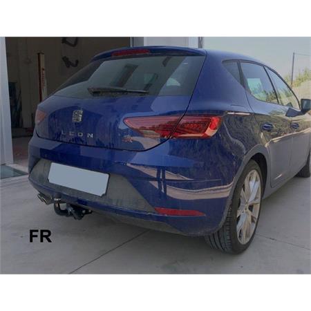 Aragon Horizontaly Removable Towbar for Seat LEON 2017 to 2019