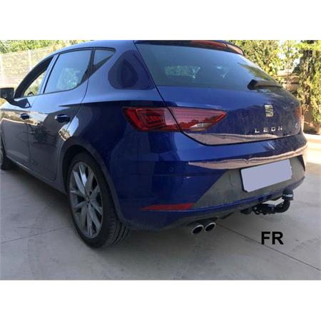 Aragon Horizontaly Removable Towbar for Seat LEON 2017 to 2019