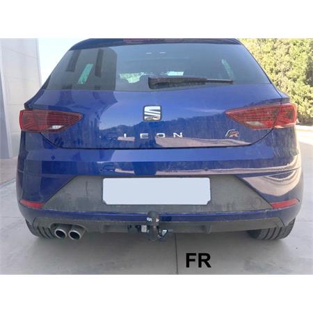Aragon Horizontaly Removable Towbar for Seat LEON 2017 to 2019