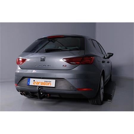 Aragon Vertically Detachable Towbar for Seat LEON SC 2017 to 2019