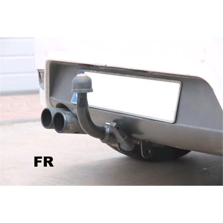 Aragon Horizontaly Removable Towbar for Skoda Fabia Saloon 1999 to 2007