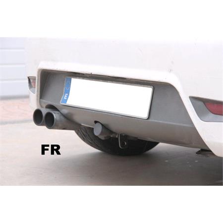 Aragon Horizontaly Removable Towbar for Skoda Fabia Saloon 1999 to 2007