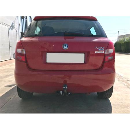 Aragon Horizontaly Removable Towbar for Skoda Fabia Saloon 1999 to 2007