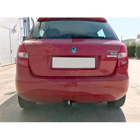 Aragon Horizontaly Removable Towbar for Skoda Fabia Saloon 1999 to 2007