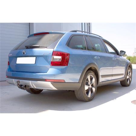 Aragon Horizontaly Removable Towbar for Skoda OCTAVIA Combi 2012 to 2017 (Including RS / Scout)