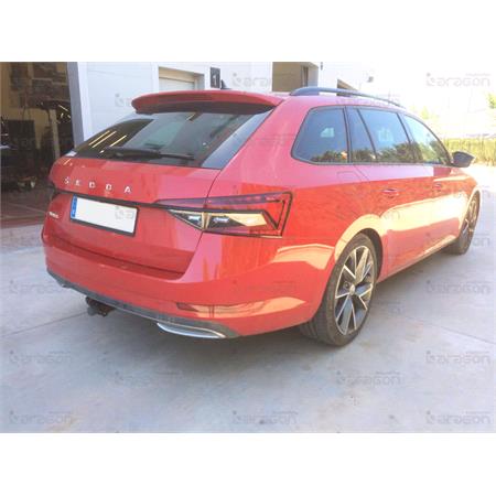 Aragon Horizontaly Removable Towbar for Skoda SUPERB Estate 2015 to 2024