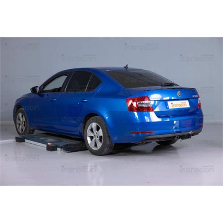 Aragon Horizontaly Removable Towbar for Skoda OCTAVIA Combi 2017 to 2019 (for Facelift Models, Including RS / Scout)