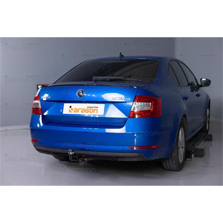 Aragon Horizontaly Removable Towbar for Skoda OCTAVIA Combi 2017 to 2019 (for Facelift Models, Including RS / Scout)