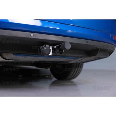 Aragon Horizontaly Removable Towbar for Skoda OCTAVIA Combi 2017 to 2019 (for Facelift Models, Including RS / Scout)