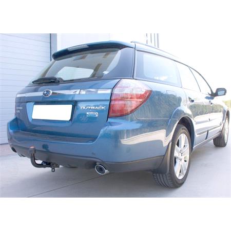 Aragon Swan Neck Ball Towbar for Subaru OUTBACK 2003 to 2009