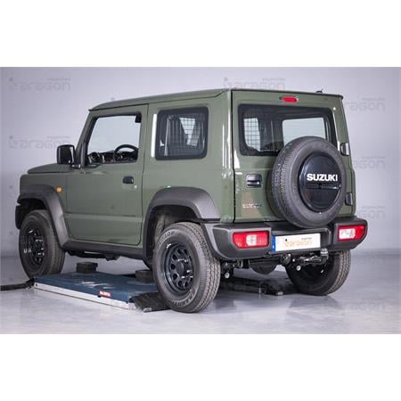 Aragon Horizontaly Removable Towbar for Suzuki JIMNY Closed Off Road Vehicle 2018 to 2025
