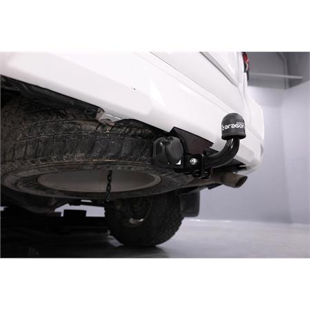 Aragon Swan Neck Ball Towbar for Toyota LAND CRUISER VAN, 3/5 Doors 2009 to 2018