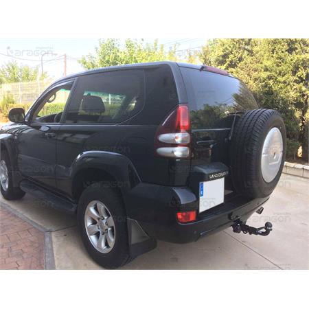 Aragon Horizontaly Removable Towbar for Toyota LAND CRUISER 2002 to 2010