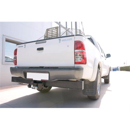 Aragon Flange Ball Towbar for Toyota HILUX Pickup 2005 to 2015 (with underrun bar, with Towbar Prepared Connector)