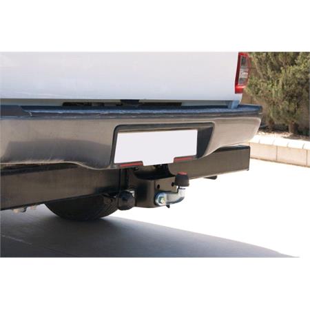 Aragon Flange Ball Towbar for Toyota HILUX Pickup 2005 to 2015 (with underrun bar, with Towbar Prepared Connector)