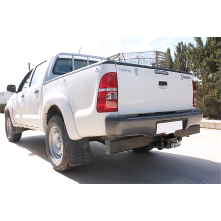 Aragon Flange Ball Towbar for Toyota HILUX Pickup 2005 to 2015 (with underrun bar, with Towbar Prepared Connector)