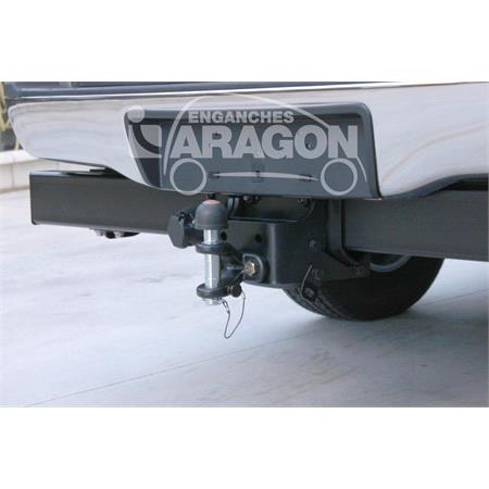 Aragon Jaw and Ball Towbar for Toyota HILUX Pickup 2005 to 2015 (with underrun bar, with Towbar Prepared Connector)