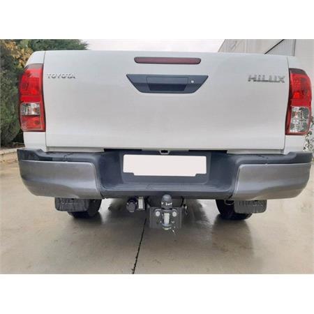 Aragon Jaw and Ball Towbar for Toyota HILUX Pickup 2005 to 2015 (with Bumper, without Underride Bar)