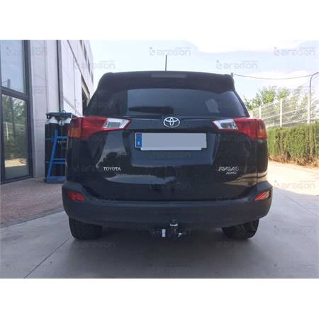 Aragon Horizontaly Removable Towbar for Toyota RAV 4 IV 2012 to 2015