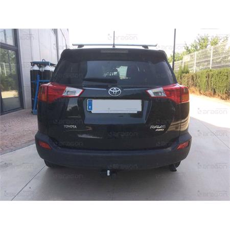 Aragon Horizontaly Removable Towbar for Toyota RAV 4 IV 2012 to 2015