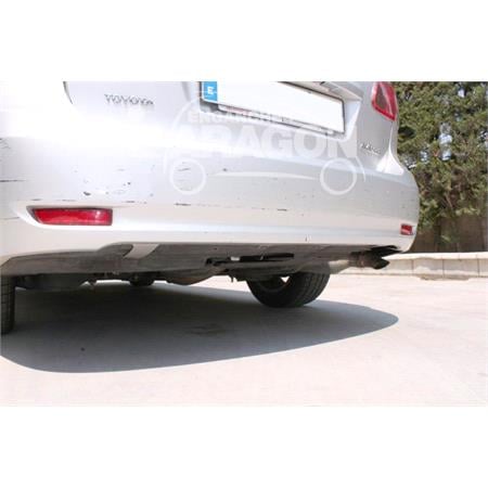 Aragon Vertically Detachable Towbar for Toyota AVENSIS Estate 2009 to 2015