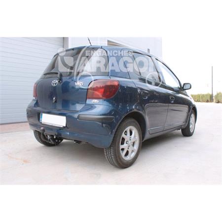 Aragon Horizontaly Removable Towbar for Toyota YARIS 1999 to 2006