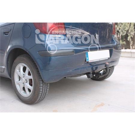 Aragon Horizontaly Removable Towbar for Toyota YARIS 1999 to 2006