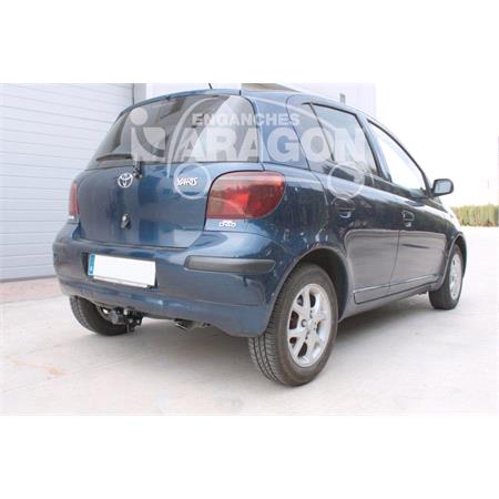 Aragon Horizontaly Removable Towbar for Toyota YARIS 1999 to 2006